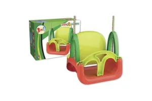 3 in 1 Schommel met Touw - 120 cm