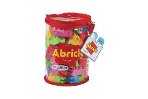 Abrick Abrick Bouwblokken Kleur, 50dlg..