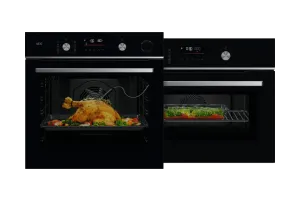 AEG OR6PB52WSB SteamCrisp + AEG OK6NK50WB CombiQuick