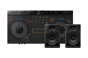 AlphaTheta DDJ-GRV6 + Pioneer DJ DM-40D-BT Zwart