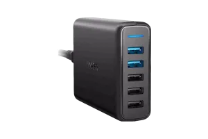 Anker Oplader 5 Usb Poorten