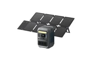 Anker SOLIX C300X plus PS60 Portable Solar Panel - Portable powerstation - 600 W - Backup stroomuitval - Camping - Outdoor