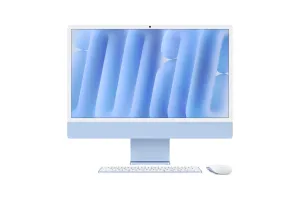 Apple iMac 24 inch M4 (10 core CPU/10 core GPU) 16GB/512GB Blauw QWERTY