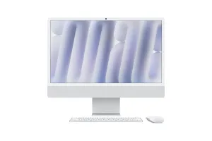 Apple iMac 24 inch M4 (10 core CPU/10 core GPU) 16GB/512GB Zilver QWERTY