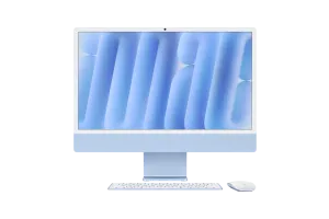 Apple iMac 24 inch M4 (10 core CPU/10 core GPU) 24GB/512GB Blauw QWERTY