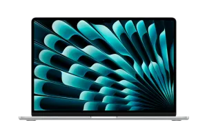 Apple MacBook Air 15 inch (2025) M4 (10 core CPU/10 core GPU) 16GB/512GB Zilver QWERTY