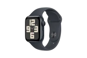 Apple Watch SE 2024 40mm Midnight Sportband M/L