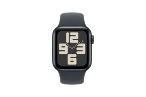 Apple Watch SE 2024 40mm Midnight Sportband S/M