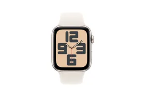 Apple Watch SE 2024 44mm Starlight Sportband M/L