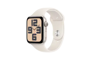 Apple Watch SE 2024 44mm Starlight Sportband S/M