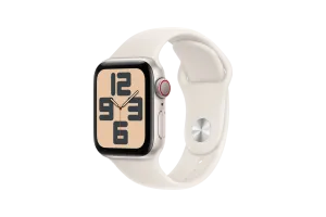 Apple Watch SE 2024 4G 40mm Starlight Sportband M/L