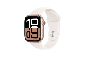 Apple Watch Series 10 42mm Rosegoud Sportband M/L