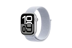 Apple Watch Series 10 42mm Zilver Sport Loop