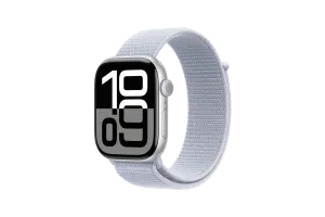 Apple Watch Series 10 46mm Zilver Sport Loop