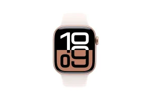 Apple Watch Series 10 4G 42mm Roségoud Sportband S/M