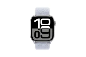 Apple Watch Series 10 4G 42mm Zilver Sport Loop Apple Watch Series 10 4G 42mm Zilver Sport Loop