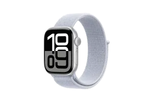 Apple Watch Series 10 4G 42mm Zilver Sport Loop