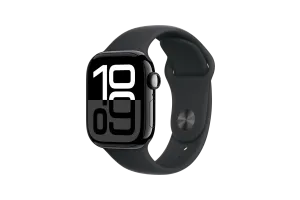 Apple Watch Series 10 4G 42mm Zwart Sportband S/M