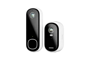 Arlo Essential 2K Outdoor Camera + HD Wireless Video Doorbell