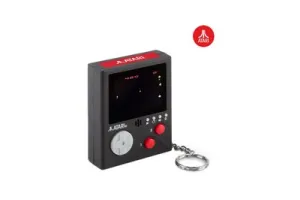 Atari - retro cartridge gaming handheld - 3 games - sleutelhanger