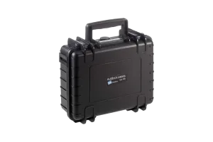 B&W type 1000 zwart met plukschuim