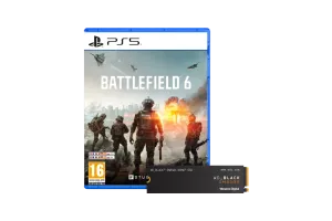 Battlefield 6 PS5 + WD Black SN850X 2TB NVMe SSD