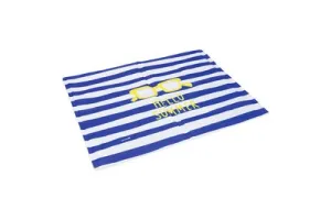 Beeztees Hello Summer Koelmat - Hondenmat - Blauw/Wit - 65x50 cm