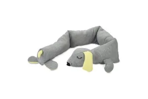 Beeztees Puppy Cosy Doggy - Puppy Speelgoed - Puppyknuffel - Hondenspeelgoed - Grijs - 120x12x9,5 cm