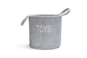 Beeztees Puppy Speelgoedmand Suus - Puppy Speelgoed - Hondenspeelgoed - Hond - Grijs - 30x30x30 cm