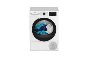 Beko BM3T3824W - SteamCure(tm) - Warmtepompdroger - 8 kg