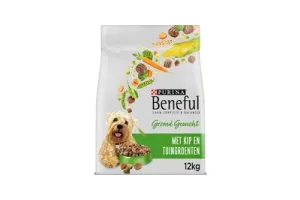Beneful Gezond Gewicht - Hondenvoer Droogvoer - Kip &amp; Tuingroenten - 12 kg