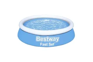 Bestway Kinderzwembad - Ø 183 cm - Model 57392 - Opblaasbare Rand