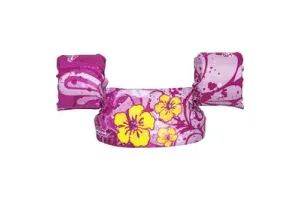 Bestway Puddle Jumper Tropische Bloemen - Verstelbare Zwembandjes voor Kinderen - Draagkracht 15 – 30 kg - Maat one size