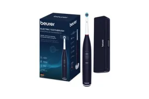 Beurer TB 50 Elektrische tandenborstel - 3 Individuele programma's: Clean, Sensitive & White - Batterijduur tot 45 dagen - Incl. opbergbox, lader, adapter & borstelkop - Timer - Goed getest - 3 Jaar garantie