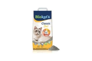 Biokat's Classic 3in1 - 18 L - Kattenbakvulling - Klontvormend - Zonder geur