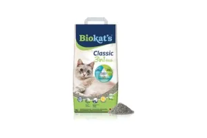 Biokat's Classic Fresh 3in1 - 18 L - Kattenbakvulling - Klontvormend - Lente geur