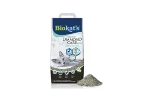Biokat's Diamond Care Sensitive - 6 L - Kattenbakvulling - Klontvormend - Zonder geur - Aktieve kool