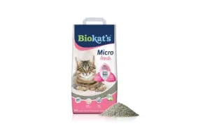 Biokat's Micro Fresh - 14 L - Kattenbakvulling - Klontvormende - Zomergeur