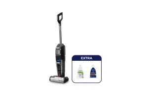 BISSELL CrossWave(R) OmniFind Select Draadloze Stofzuiger met Dweilfunctie - Vlekkenreiniger voor Harde Vloeren - Snoerloze Steelstofzuiger - 2 in 1 Vacuum Cleaner met FurFinder LED Headlights - Perfect voor Dierenhaar - 4007N