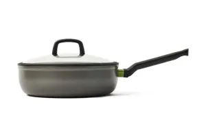 BK Balans Hapjespan met deksel 28 cm Grijs