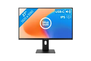 BlueBuilt 27 inch Full HD Monitor met USB C
