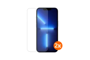 BlueBuilt Apple iPhone 14 / 13 / 13 Pro Screenprotector Glas Duo Pack