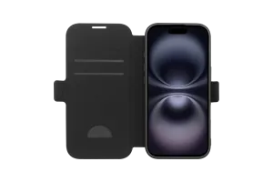 BlueBuilt Apple iPhone 17 Book Case Leer Zwart