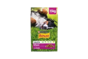 Bonzo Adult Maxi - Hondenvoer Droogvoer - Rund - 15 kg