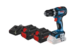 Bosch Professional GSB 18V-90 C 8,0 Ah ProCORE Accu (2x) Starterspakket