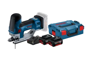Bosch Professional GST 18V-155 SC 5,0 Ah GBA Accu (2x) Starterspakket
