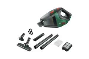 Bosch UniversalVac 18 Accu steelstofzuiger - Handstofzuiger - Incl. accessoires - Zonder 18 V accu en oplader
