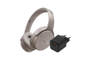 Bose QuietComfort Headphones Beige + Oplader
