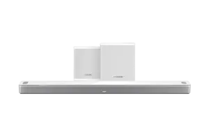 Bose Smart Ultra Soundbar Wit + Bose Surround Speakers Wit