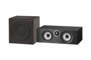 Bowers &amp; Wilkins HTM6 S3 + ASW608 Zwart